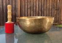 Bol chantant tibétain en laiton, frappé à la main, impression UV, vibrations profondes et son apaisant, pour la pleine conscience, la guérison et la relaxation
