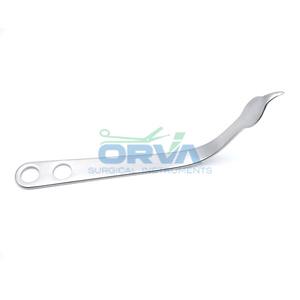 Retractor de instrumento básico Manual quirúrgico superior Tipo de gancho de aguja de acero inoxidable Acetábulo - Product Image 1