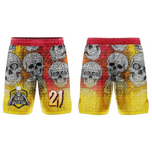 ชุดบาสเก็ตบอลทีมสั่งทำพิเศษ 100% โพลีเอสเตอร์ ป้องกันแบคทีเรีย ระบายอากาศได้ดี ไซส์พลัส สำหรับสโมสร ปี 2026 แพ็คเกจแห้งเร็ว ป้องกันรังสียูวี กางเกงขาสั้น - Product Image 2