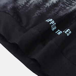 เสื้อฮู้ดดี้ดีไซน์ใหม่ ผ้าฟลีซหนานุ่ม พิมพ์ลายโลโก้ขนาดใหญ่ คุณภาพสูง ผลิตจากผ้าฝ้ายผสม 100% สำหรับทุกเพศ - Product Image 5