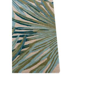 Alfombra Hacienda Ivory de Lana y Viscosa, Hecha a Mano, 10 mm de Grosor, Rectangular, con Patrón Abstracto a Rayas, para Sala de Estar, Pasillo, Modelo TRA-15056 - Product Image 4