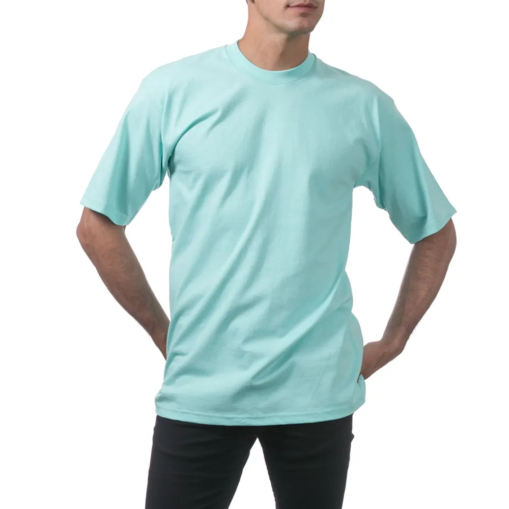 Bella + Canvas Heren Drop Shoulder T-Shirts Hanes Heren Beefy-T T T-Shirt Klassiek Zwaargewicht Katoenen T-Shirts