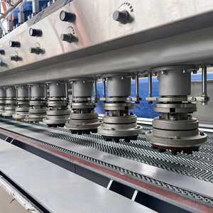 Máquina Pulidora de Metal de Acero Inoxidable, 10 Cabezales de Pulido, 2 Cabezales de Calibración, Control Automático, Alta Precisión - Product Image 3