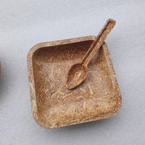 Assiette de son de 7 pouces sans plastique Vaisselle compostable et durable pour les cafés, les restaurants et la décoration intérieure zéro déchet - Product Image 1