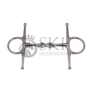 Vente en gros d'équitation en acier inoxydable de la meilleure qualité OEM Western Bits Full Cheek Double Joint French Link Embouchure Offre Spéciale - Product Image 4