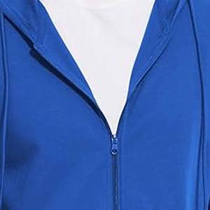 เสื้อกันหนาวขนแกะสำหรับผู้ชาย, เสื้อกันหนาวกีฬาสีดำกันลมมีฮู้ดโอเวอร์ไซส์ไซส์ - Product Image 2