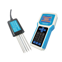 Testeur de nutriments du sol portable Atech 7 en 1, analyseur de pH du sol portable, capteur NPK du sol