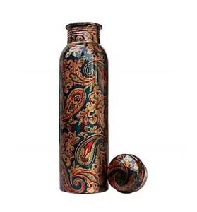 Botella de cobre Ayurvédico | Vasos de cobre puro | Ideal para yoga, Fitness e hidratación - Product Image 6