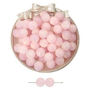 Màu Sắc Mới Tóc Bóng Kim Loại Thẳng Lỗ Lỏng Hạt Vải Nghệ Thuật Lớn Lỗ Spacer Hạt Tự Làm Đồ Trang Sức Phụ Kiện - Product Image 5