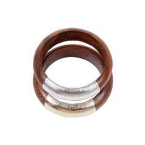 Premium Quality Vintage Style Solid Wood <b>Bracelet</b> Latest Design Wooden Stud <b>Bangle</b> <b>Fashionable</b> <b>Bangles</b> - Product Image 4