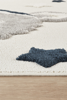 Tapis de zone Goldenmoon en polyester tissé à la machine, style Kilim turc et persan, réversible, antidérapant, épais, à poils ras, lavable