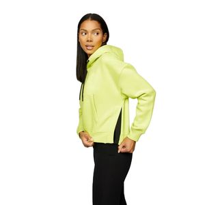 Sweat-shirts à capuche oversize pour femmes, à manches longues, épais, imprimés avec grands logos et lettres tendance, à ouverture latérale, style Hip Hop, vente en gros - Product Image 1