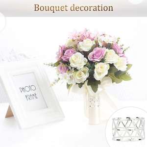 Élégant Nickel Plaqué Réutilisable Serviette Anneaux De Serviette En Métal De Qualité Fine Porte-Mouchoirs À Collectionner Cadeaux En Gros - Product Image 6