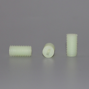 Fabrikant Direct Nylon PA66 Koploze Stelschroeven M3 - M12 Wit en Zwart DIN916 Kunststof Boutjes - Product Image 4