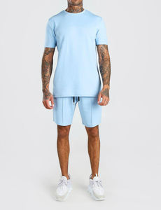 Ensemble 2 pièces T-shirt et jogging personnalisés pour hommes Ensemble 2 pièces été logo imprimé personnalisé pour hommes - Product Image 3