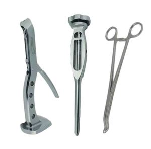 Juego de Instrumentos Quirúrgicos Manuales de Acero Inoxidable para Articulación de Cadera Artificial, Implante Veterinario Ortopédico Reutilizable - Product Image 1