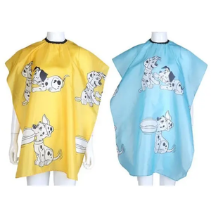 ผ้าคลุมตัดผมสำหรับเด็กผ้าโพลีเอสเตอร์ป้องกันไฟฟ้าสถิตย์สามารถซักได้ผ้าคลุมตัดผมพิมพ์ลายฮาโลวีน - Product Image 2