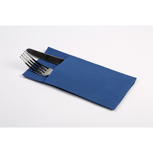 Servilletas de Bolsillo Kanguro Azules de 40x40cm, 960 Unidades, B2B - Product Image 1