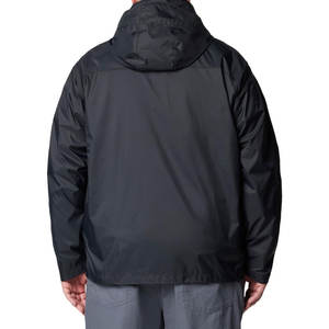 Chaqueta cortavientos para hombre de diseño personalizado, cortavientos impermeable ligero, Abrigo con capucha, chaqueta de poliéster para exteriores - Product Image 2