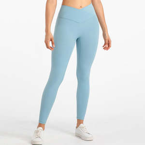 Mallas de Yoga con cintura elástica, mallas con tinte de corbata para mujer, pantalones elásticos suaves a la moda para gimnasio, Yoga y trajes informales - Product Image 2