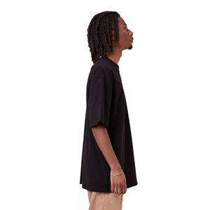 Custom Logo Tshirt Heavyweight Thick Collar Drop Shoulder Tee Streetwear Tshirt <b>Boxy</b> Fit Oversized <b>T</b> <b>Shirt</b> Cotton - Product Image 2