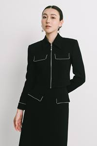 Haute qualité bon prix femmes jupe 60% acétate 40% Polyester mode durable Unique VIVIAN MIDI jupe commande en gros - Product Image 6