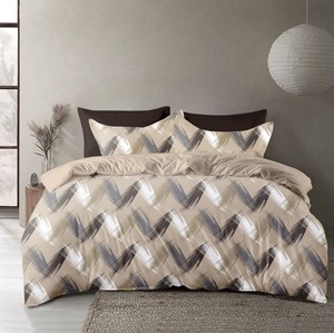 Juego de Sábanas Ajustables de Algodón Lavado de Alta Calidad, 400 Hilos, Hipoalergénicas, Reversibles, con Diseño Floral y a Cuadros, para Cama Individual, Matrimonial y Queen, Ropa de Cama Natural - Product Image 1