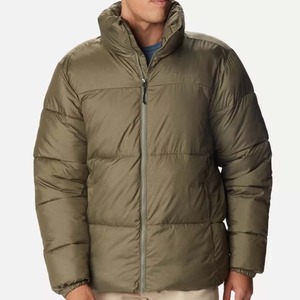 Veste matelassée épaisse et chaude d'hiver surdimensionnée pour hommes, logo personnalisé, vêtements à bulles, fermeture éclair, coupe-vent, décontractée, disponible en différentes couleurs - Product Image 6