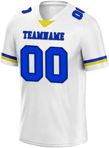 Camisetas de fútbol personalizadas con el logotipo del número del nombre del equipo, uniformes deportivos para clubes, escuelas, pedidos al por mayor OEM - Product Image 6