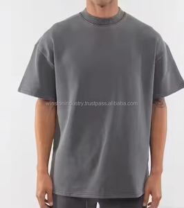 Venta al por mayor personalizado su logotipo de marca 100% algodón/bambú/fibra en blanco hombres sublimación camiseta lisa Casual hombres camisetas - Product Image 1