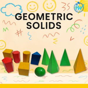 Ensemble géométrique en bois, aides pédagogiques en physique, jaune poli, multicolore, extra large, jouets éducatifs, approvisionnement direct d'usine - Product Image 2