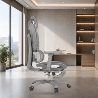 Chaise de bureau ergonomique en maille SAIGU 1062 avec réglage de la hauteur du dossier pour les acheteurs de bureaux en Autriche