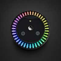 Diffuseur d'arômes intelligent ciel étoilé, portable, commande tactile, lumière RGB, humidificateur à brume, parfum pour voiture, décoration