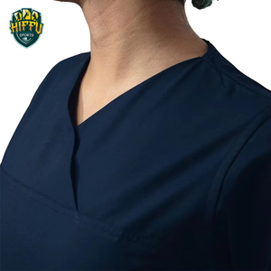 Uniforme de hospital de material transpirable para enfermera médica de la mejor calidad al por mayor para mujer uniforme médico de mujer - Product Image 5