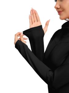 Chaqueta de Yoga Moderna para Mujer, Ligera, Personalizada, Transpirable, Elástica, para Gimnasio, Running y Entrenamiento - Product Image 2