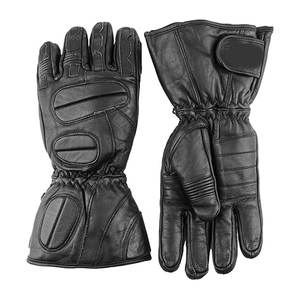 Gants de motoneige en cuir de qualité supérieure Gauntlet Cuff Protection contre le froid Motoneige Ski Sports d'hiver Durable Imperméable - Product Image 1