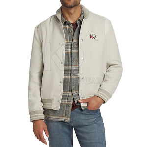 Veste classique pour homme style Letterman, col montant, élégante, décontractée, réversible, respirante, coupe confortable pour la mode urbaine et le quotidien - Product Image 4