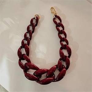 Cadena de eslabones de resina para marcas de moda boutique, cadena de eslabones de resina para marcas de joyería artesanal de lujo, cadena de eslabones adecuada para... - Product Image 3