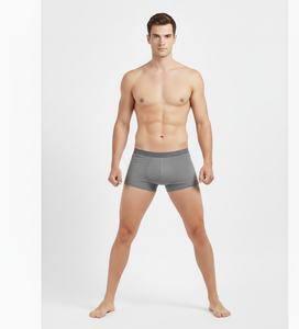 Calzoncillos de Algodón para Hombre MotionForm Grises, Tejido Elástico Transpirable Diseñado para Brindar Comodidad Equilibrada Todo el Día - Product Image 6