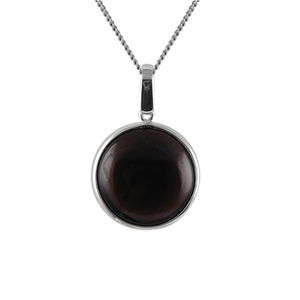 Wholesale pendant necklace 925 sterling silver rainbow moon gemstone pendant - Product Image 5