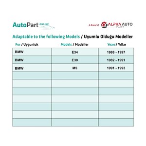 BMW E30 E34 M5 Rocker Panel Trim <b>Clip</b> - 1 Piece - Product Image 4