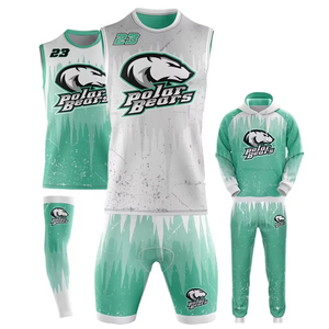 Uniformes de football de drapeau de compression sublimés personnalisés PURE Performance Capuche Réservoir Chemises de compression sans manches Maillots de football - Product Image 1