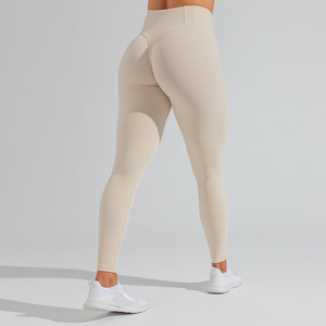 เลกกิ้งออกกำลังกายโยคะกางเกงรัดรูปผ้าโพลีเอสเตอร์สำหรับผู้หญิงเลกกิ้งออกกำลังกายกระชับก้น - Product Image 6