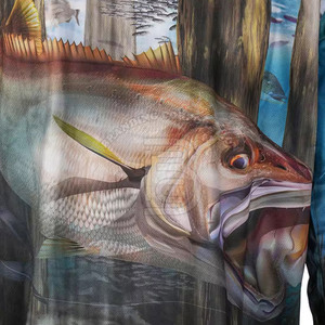 Camiseta de Pesca Personalizada de Manga Larga con Protección UV, Transpirable, para Actividades al Aire Libre - Product Image 6