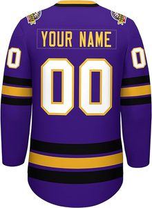 Fabricants de maillots de hockey sur glace personnalisés 2025, impression par transfert thermique, imperméables, 100% polyester, service OEM, haute qualité, pas cher - Product Image 5