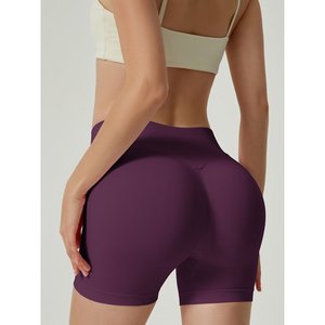 <b>Womens</b> High Waisted Quick-Dry <b>Shorts</b> with 4-Way Stretch Technology for Daily & Sports Activities - Product Image 4