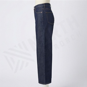Pantalons pour femmes respirants et tendance, pantalons cargo décontractés en denim, jeans à jambes larges, couleur personnalisée, vêtements de rue élégants pour femmes - Product Image 3