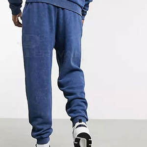 Conjunto de chándal con capucha y pantalones de chándal con lavado ácido de alta calidad Diseño personalizado Chándales lavados con ácido - Product Image 3