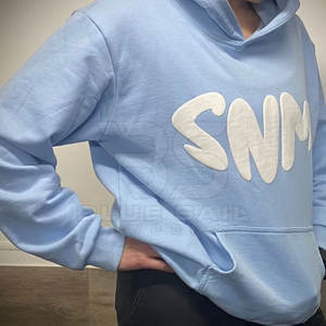 Sudaderas con Estampado Puff de Primera Calidad en Oferta, Último Estilo, Color Sólido - Product Image 3