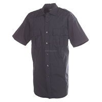 Chemises de sécurité AirSoft Fighter Guard pour hommes, nylon/polyester Oxford, manches courtes, haute visibilité, vêtements de travail